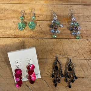 Lot of beaded earrings
